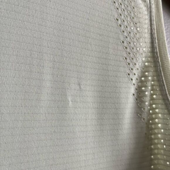 Lululemon Light Green Mesh Racerback Tank Top XS S Athletic Yoga Run - Picture 3 of 9